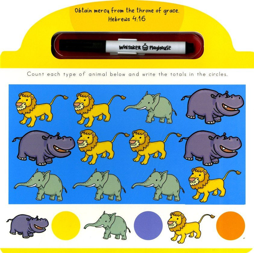 Wipe-Clean Activity Book - Activities (Inspired to Learn Series) Age 2-6