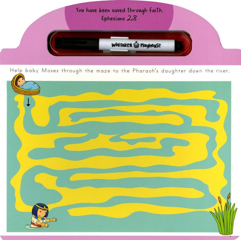 Wipe-Clean Activity Book - Activities (Inspired to Learn Series) Age 2-6