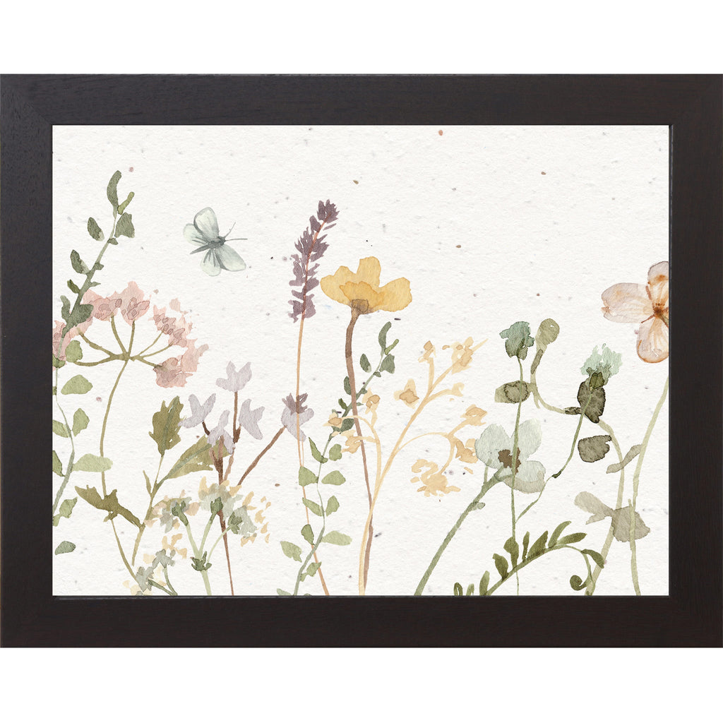 Wildflower Stem Wall Art – Soft Botanical Floral Print | SB129