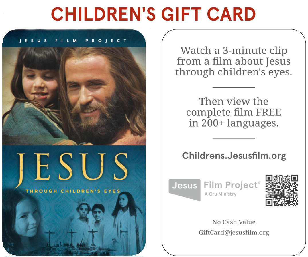 100 - JESUS THROUGH CHILDREN'S EYES CARDS