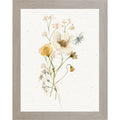 Delicate Wildflowers Wall Art – Soft Botanical Floral Print | SB131