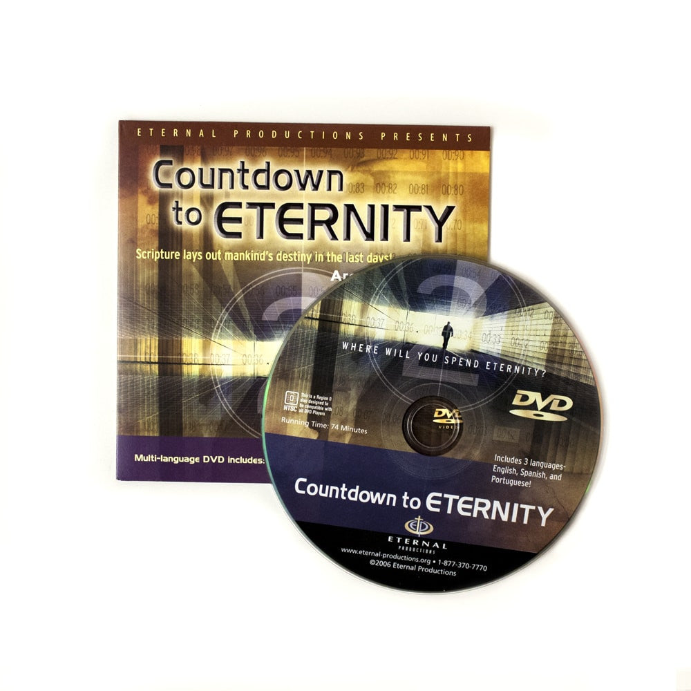 10 Countdown to Eternity Ministry Give-Away DVDs