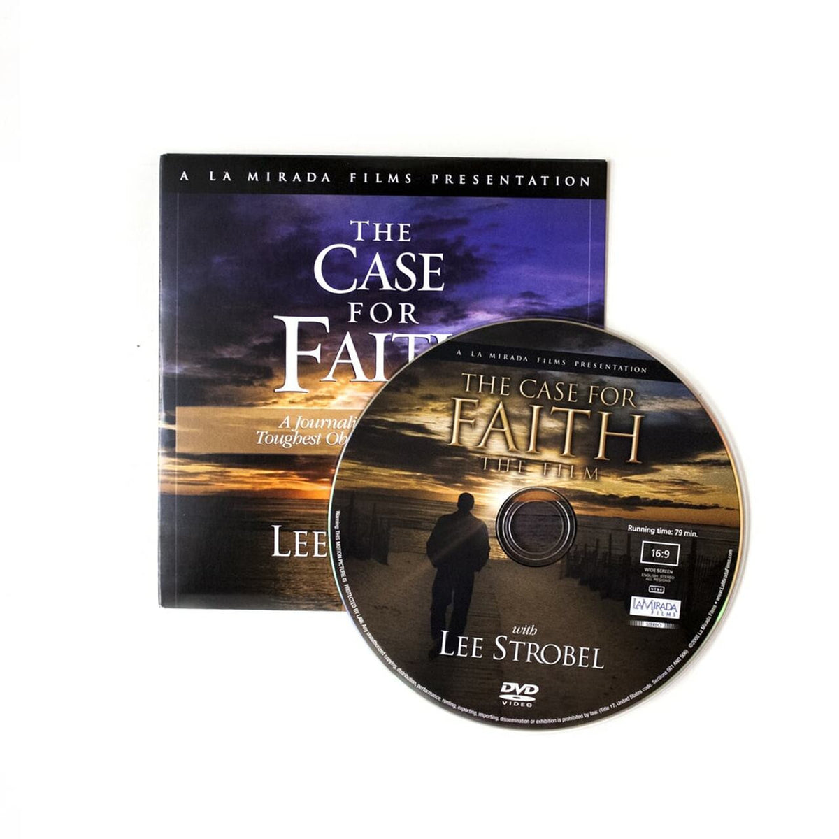LEE STROBEL BEST SELLING SERIES - 5 EACH OF CASE FOR CHRIST, CASE FOR CREATOR, CASE FOR FAITH, JESUS FILM DVDS AND FREE 25 STEAMING CARDS