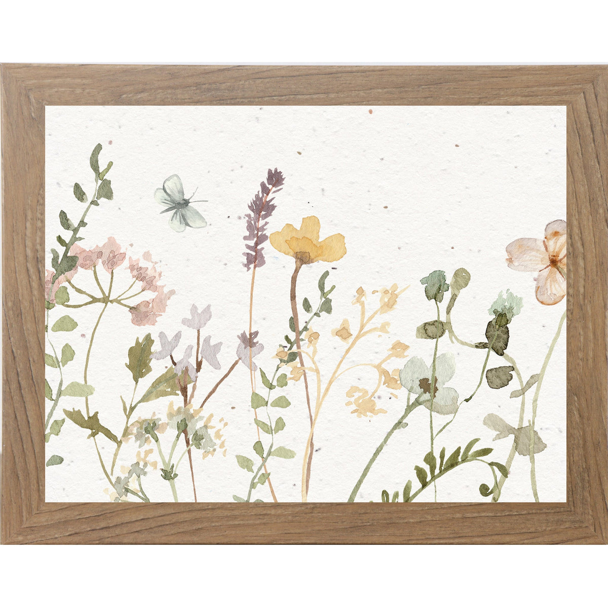 Wildflower Stem Wall Art – Soft Botanical Floral Print | SB129