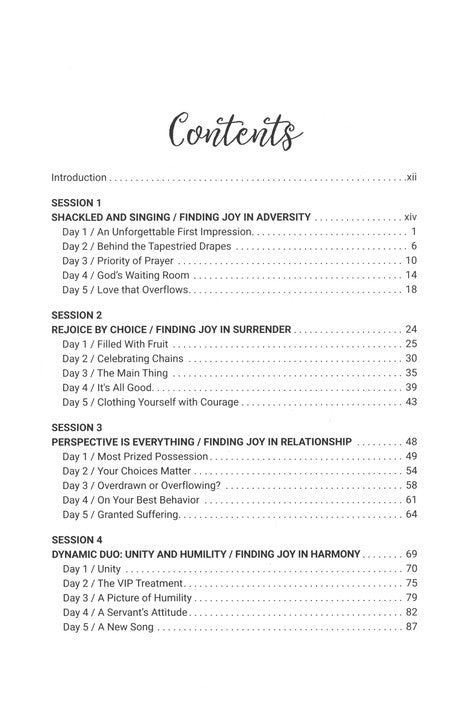 Finding Joy: A Study for Joy Thirsty Women