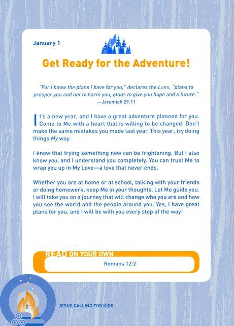 Jesus Calling: 365 Devotions for Kids by Sarah Young