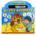 Wipe-Clean Activity Book - Noahs Animals (Inspired to Learn Series) Age 2-6