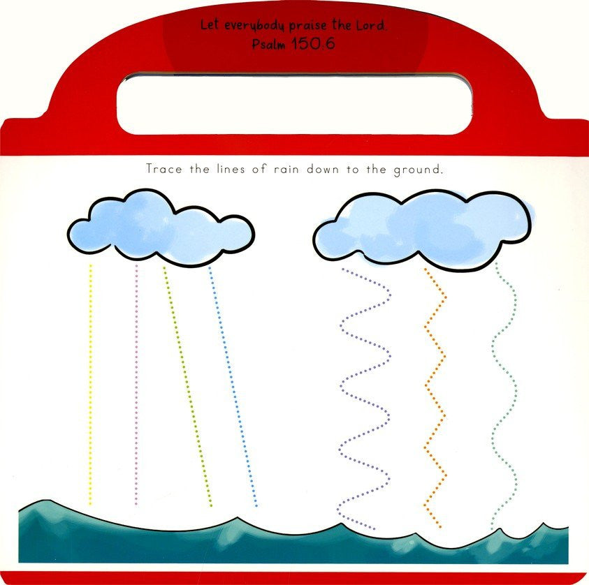 Wipe-Clean Activity Book - Noahs Animals (Inspired to Learn Series) Age 2-6