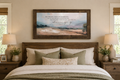 Be Strong and Courageous Wall Art – Joshua 1:9 Terracotta Landscape Wide Christian Decor (SB759)