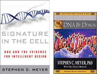 Signature in the Cell  Book & DNA by Design DVD Set