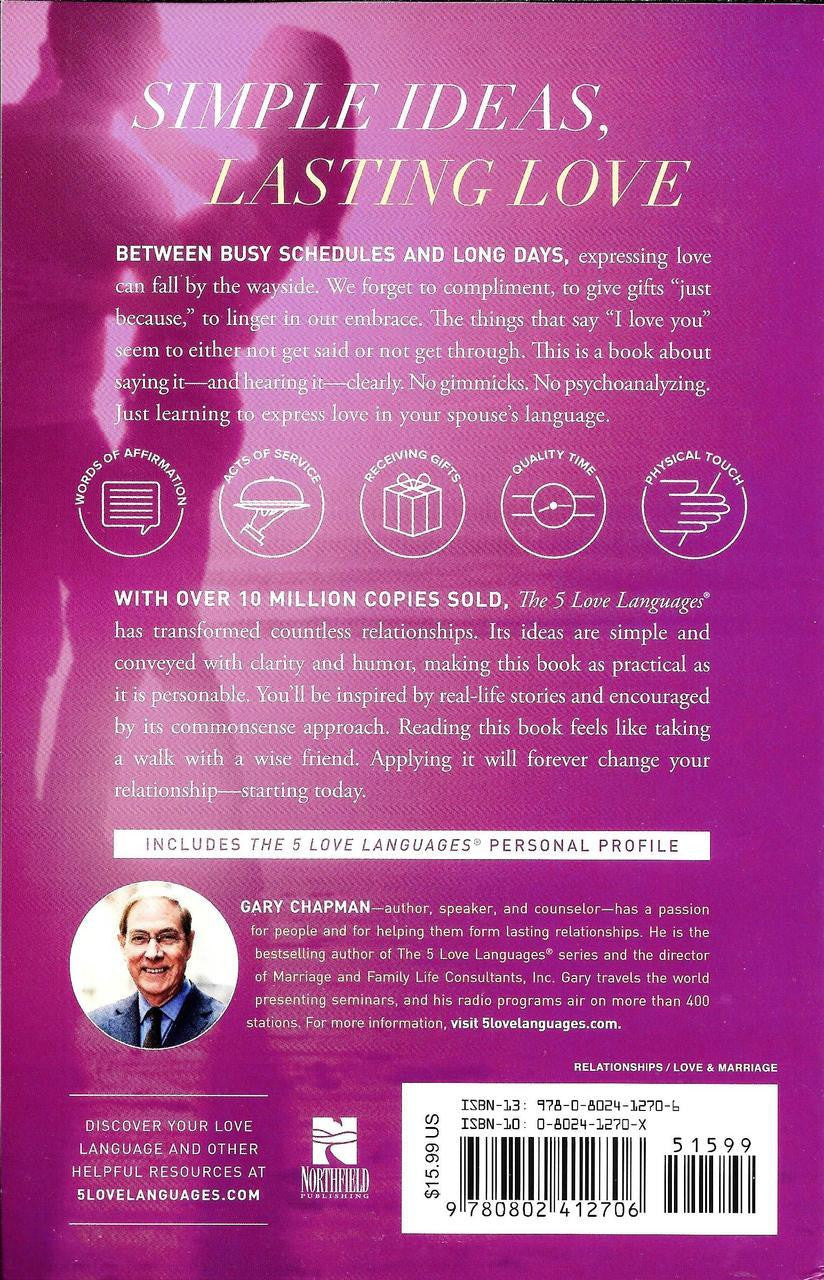 The 5 Love Languages: The Secret to Love That Lasts Paperback
