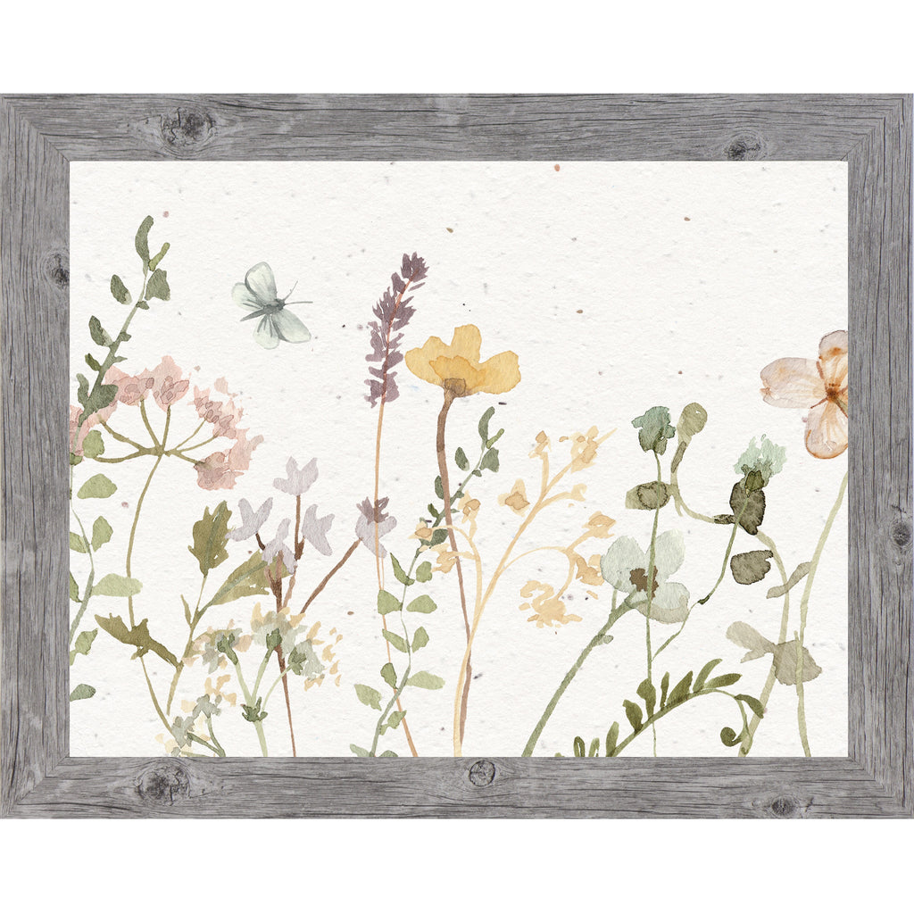 Wildflower Stem Wall Art – Soft Botanical Floral Print | SB129