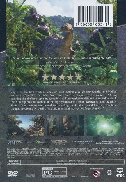 Genesis Paradise Lost Part I DVD