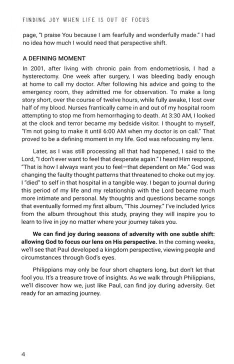 Finding Joy: A Study for Joy Thirsty Women