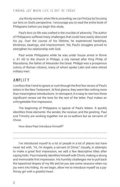 Finding Joy: A Study for Joy Thirsty Women
