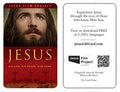 JESUS FILM STREAMING CARDS -  CHOOSE FROM MULTIPLE PACKS 100-300-500-1000