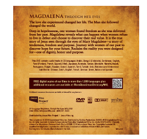JESUS FILM/MAGDALENA 24 LANGUAGE 100 DVD PACK