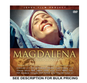 JESUS FILM/MAGDALENA 24 LANGUAGE 100 DVD PACK
