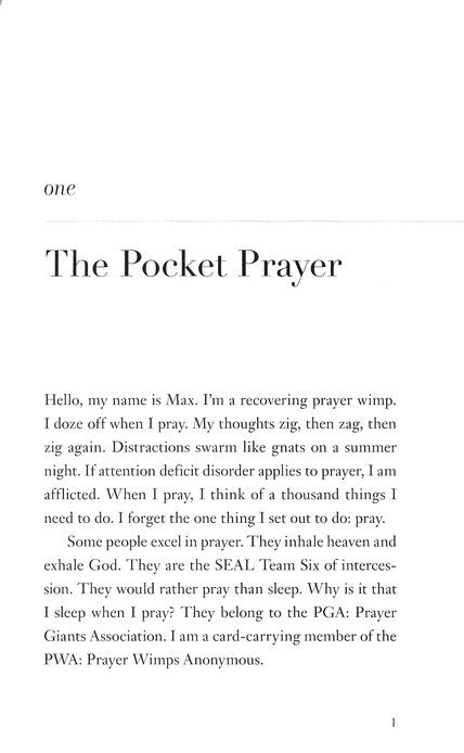 Before Amen: The Power of a Simple Prayer Paperback by Max Lucado