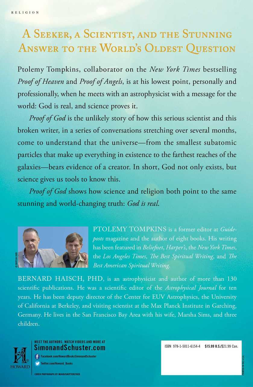 Proof of God Paperback Book by Ptolemy Tompkins