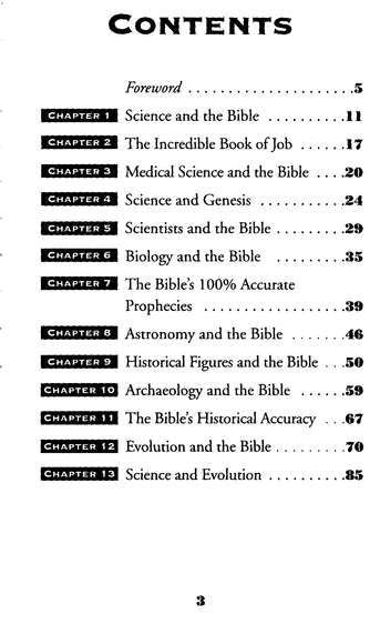 Scientific Facts in the Bible: 100 Reasons to Believe