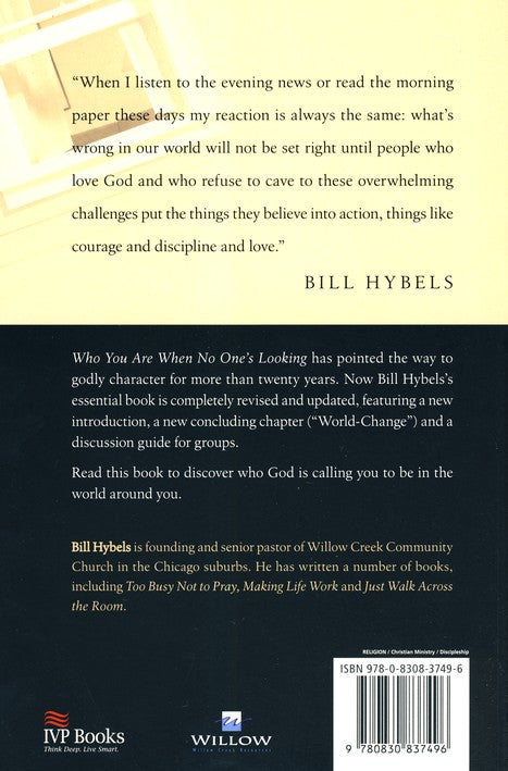 Who You Are When No One's Looking Paperback